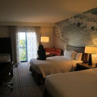 左に二段ベッド