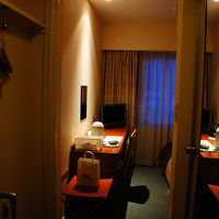 コンパクトな客室