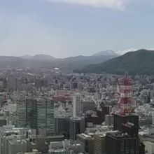 南西方向の眺め