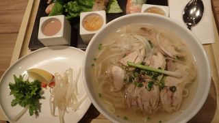 手ごろな価格でベトナムランチが食べられる