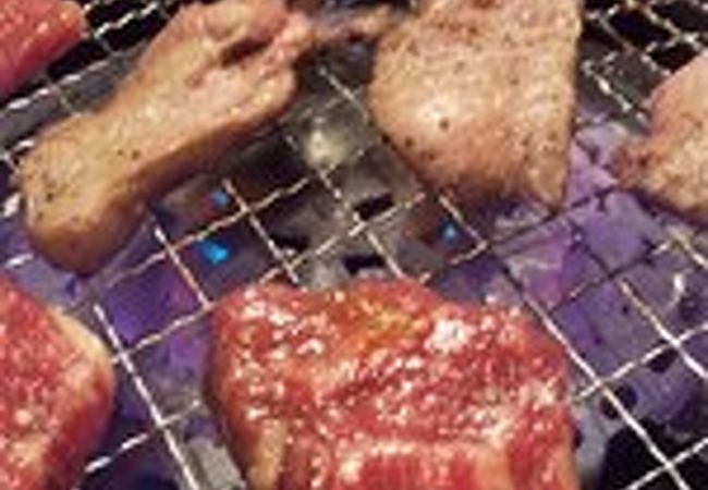 雰囲気のよい焼肉屋で平成最後のディナー