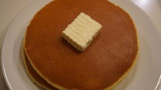 気になっていたホットケーキ600円をいただきました