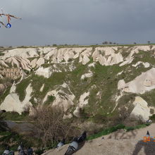 名前通り，鳩が集まってきます。