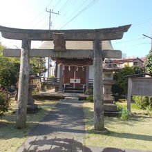 正面の様子です。