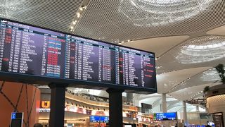 オープンしたての新空港