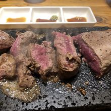 焼き具合は好みで