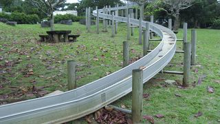 地元の人々が利用するような公園