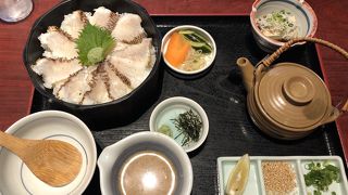 限定 松山あぶり鯛めしランチ