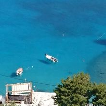 素晴らしい海も見えます