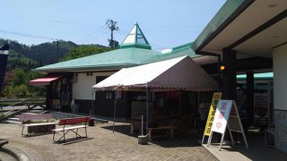 谷汲山参道から離れたところにある小さな道の駅