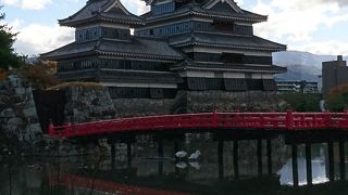 松本城のある公園