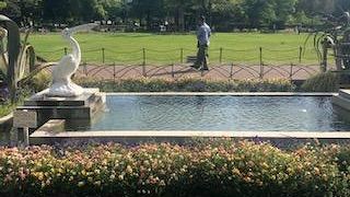 入口近くにあります