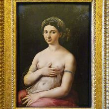 この絵の前は私だけ。ラファエロを独り占めでした。