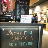 モバイルチェックインしておくと列に並ばずにすむようです