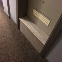 バスルーム入り口の段差