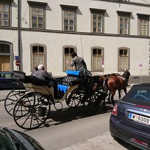 観光馬車（ウィーン旧市街）