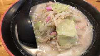 普通のちゃんぽんを食べ