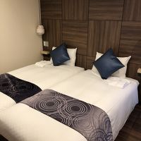 ツインルームはとても快適です。