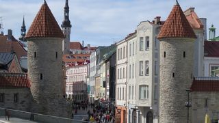 とても賑やかな通り