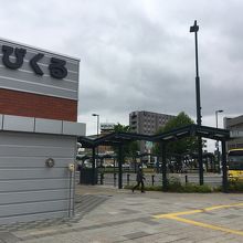 帯広駅の北側、ESTA東館の近くです