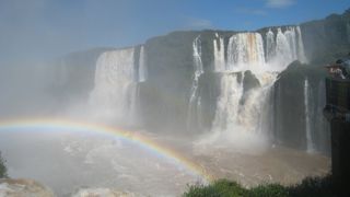 ブラジル側のイグアスの滝（世界遺産）