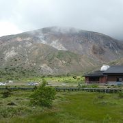 現在も噴気あげる活火山