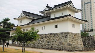 中心部にある大きな公園