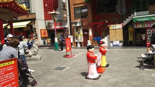 南京町の中央部