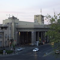 ブカレスト・ノルド駅が見える