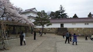 敵からの防御と備蓄櫓の通り道だった