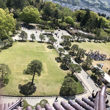 最上階からみた景色