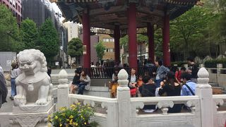 山下公園ではなく山下町公園！