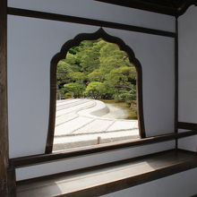 窓越しに見た銀紗灘