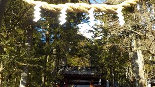 男体山を霊場として開いた勝道上人が奈良時代に創建した歴史ある神社です。