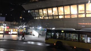 小さい空港です。