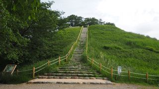 日本最大級の円墳からは行田市内のパノラマが楽しめます