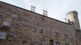 トームペアの丘を守る城は今は議会施設になっています。