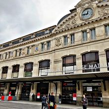 トゥールーズ・マタビオ駅　数日前は快晴でしたが・・ 