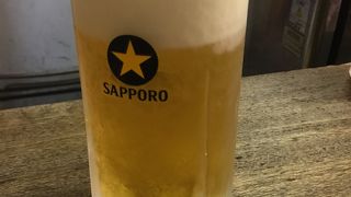 もつ焼で飲む！