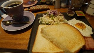 朝食に利用しました。