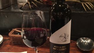 トマトカルボナーラとゴルゴンゾーラクリームのダブルスパゲッティを赤ワインで！