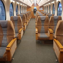 スーパーシート車内