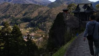 凄いところに…景観が素晴らしい