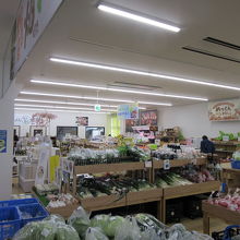 農産物直売所が非常に充実していました