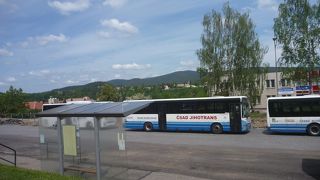 街の中心部から10分程度