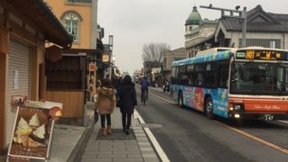 川越の蔵造りの町並み