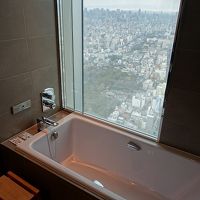 浴室はビューバス。お風呂に浸かりながら大阪を一望