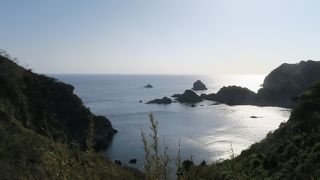 駐車場からの景色がなかなか！