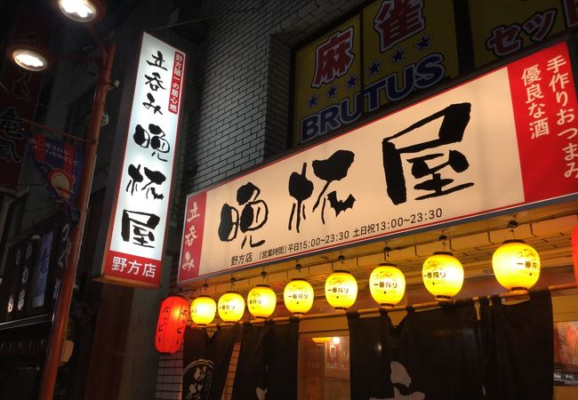 晩杯屋 野方店 クチコミ アクセス 営業時間 高円寺 フォートラベル