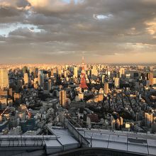 スカイデッキからの風景